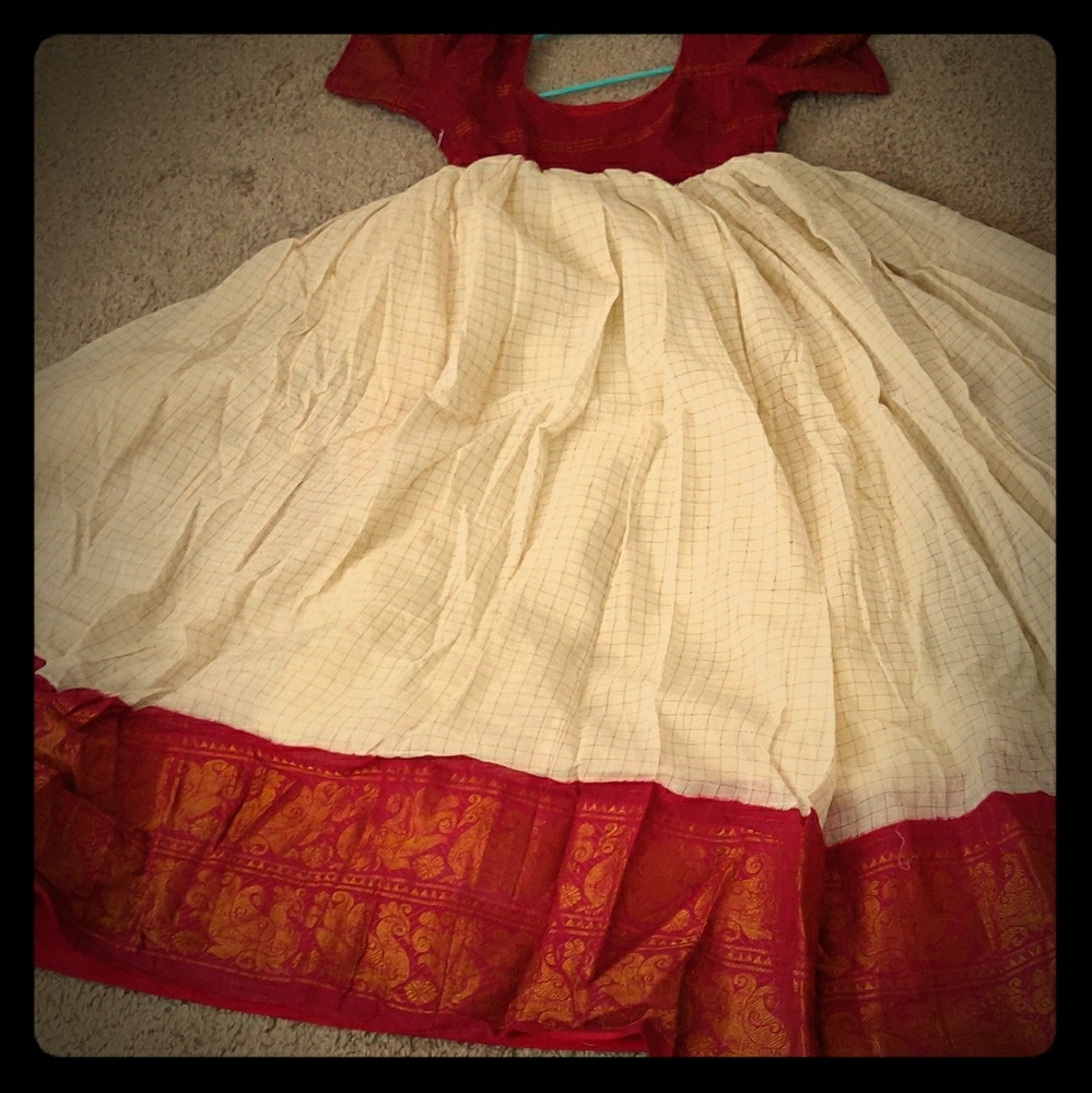 Chettinad long gown.